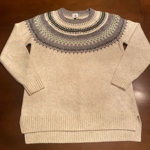 CAbi Shetland Fair Isle Sweater